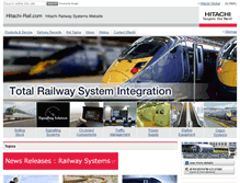 Tablet Screenshot of hitachi-rail.com
